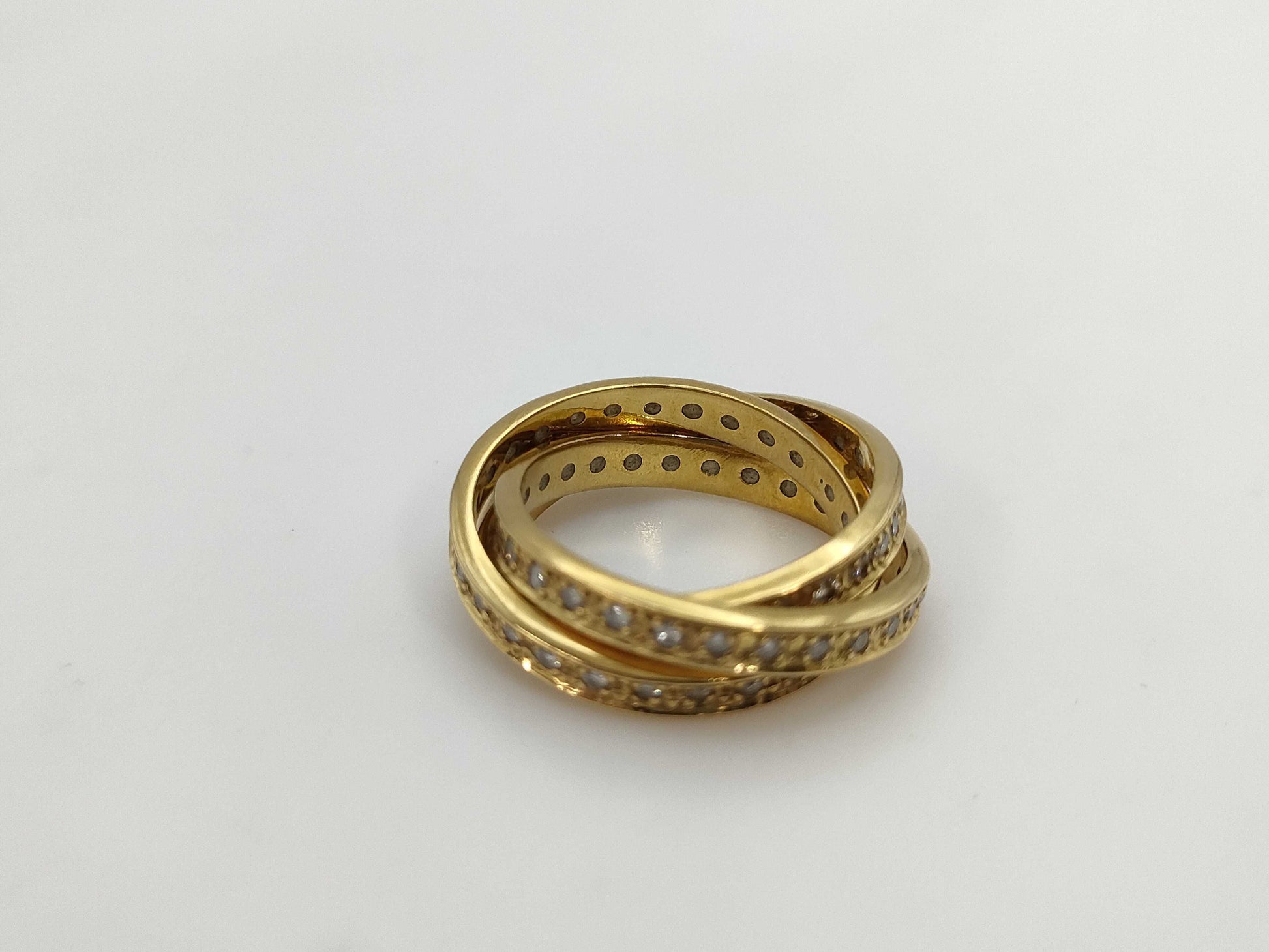D1.00ct K18 10g Ring