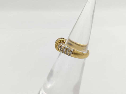 D0.84ct K18 3.4g Ring