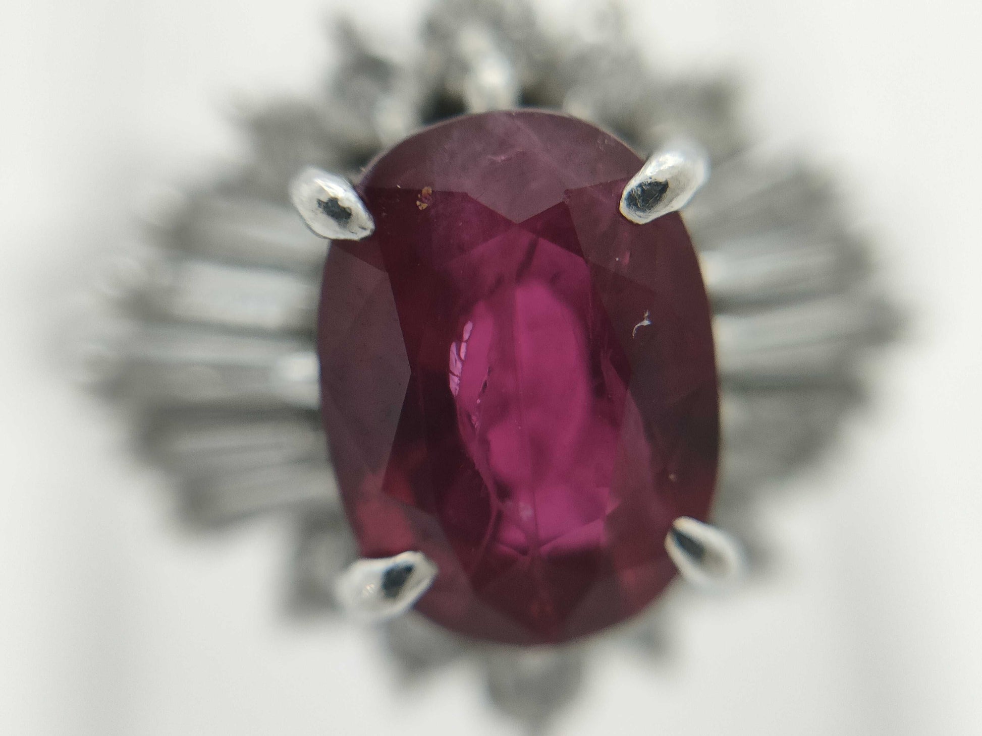 R1.17ct D.043ct PT900 6.0g Ring
