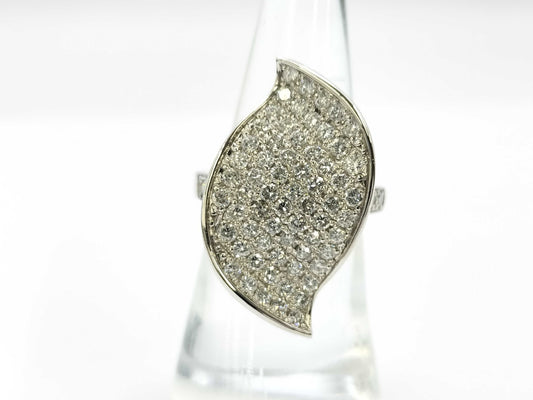 D1.75ct K18WG 10.1g Ring