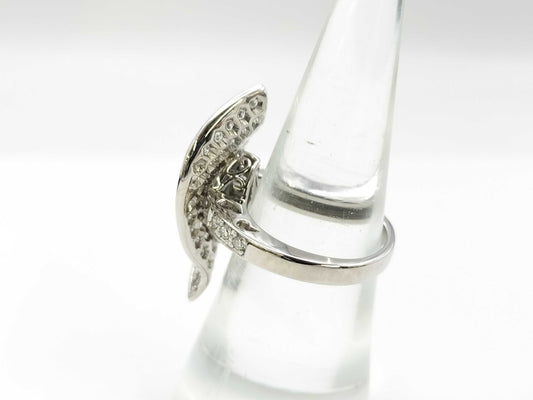 D1.75ct K18WG 10.1g Ring