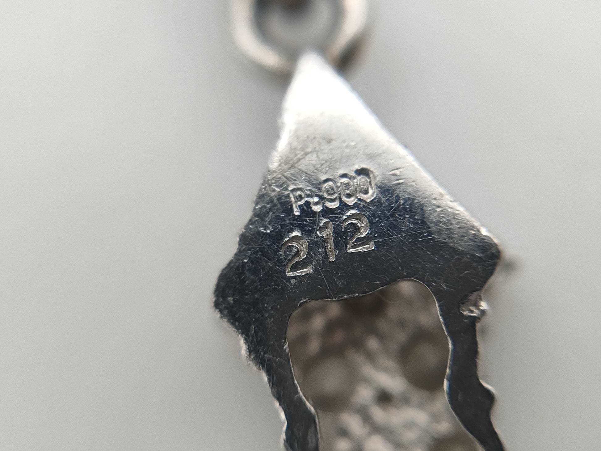 D2.12ct PT900 5.3g Pendant Top