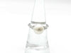 Pearl diameter approx. 9.3mm D0.22ct PT900 5.1g ring