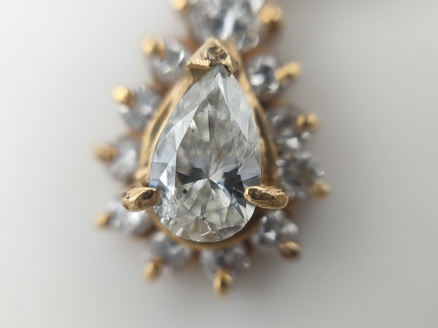 D0.34/0.32ct K18 5.2g Necklace