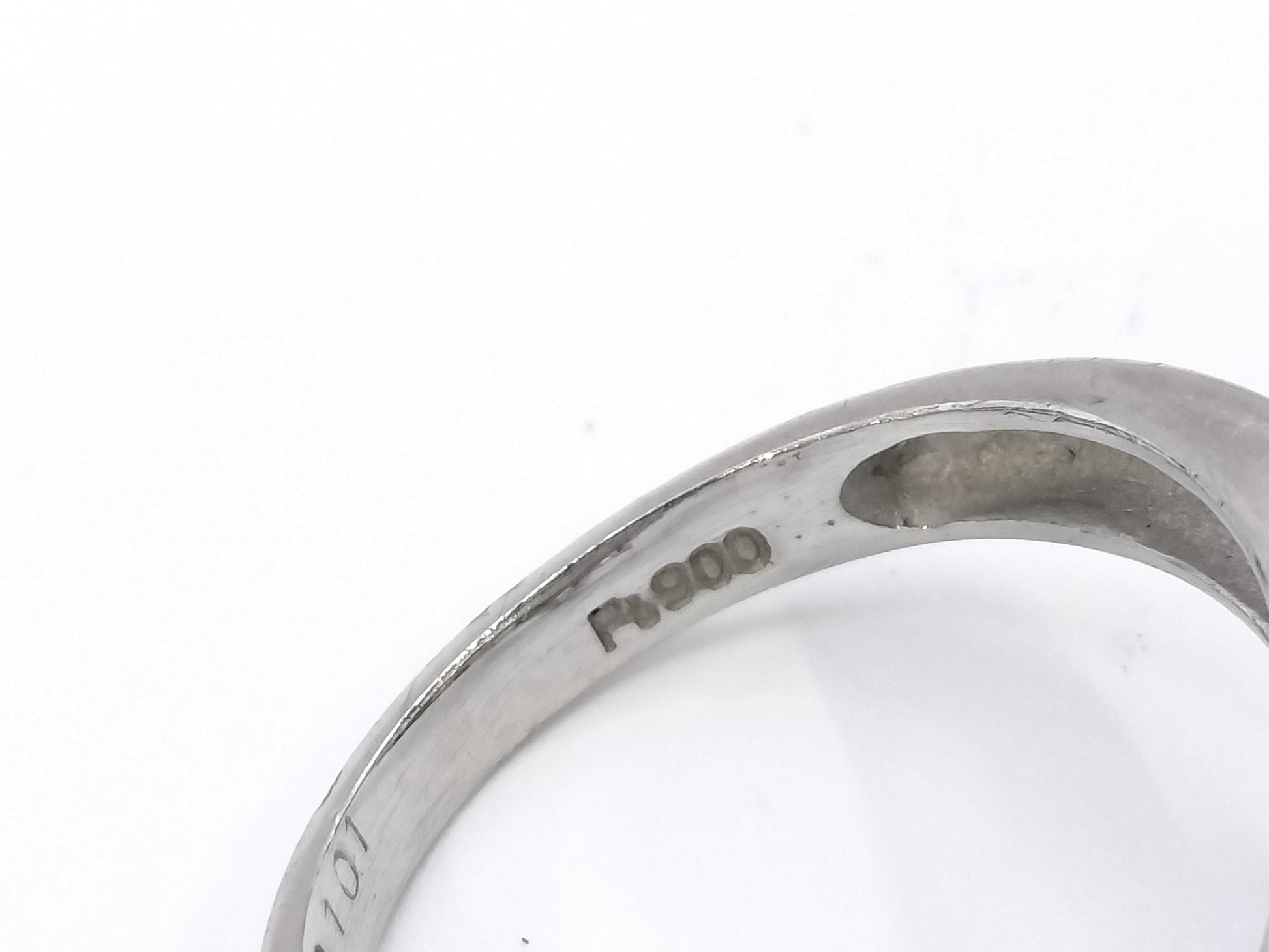 D1.01ct PT900/K18 5.8g Ring