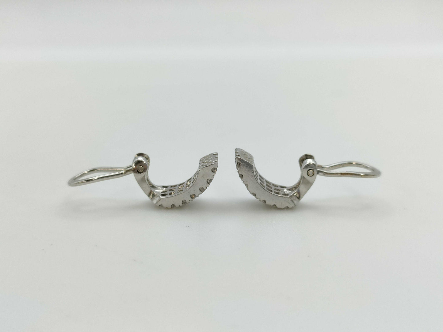 D0.50ct/0.50ct K18WG 5.8g Earrings