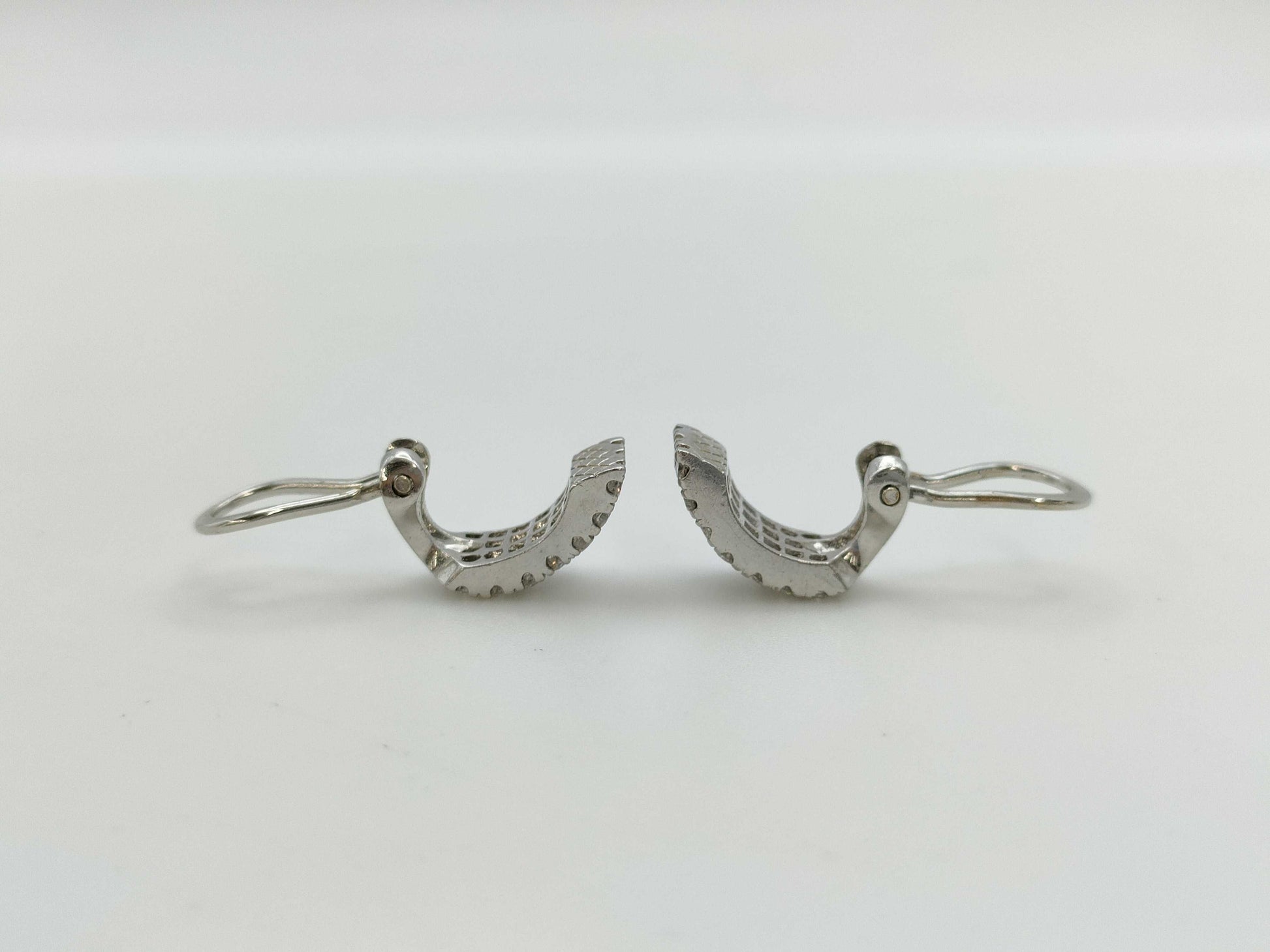 D0.50ct/0.50ct K18WG 5.8g Earrings