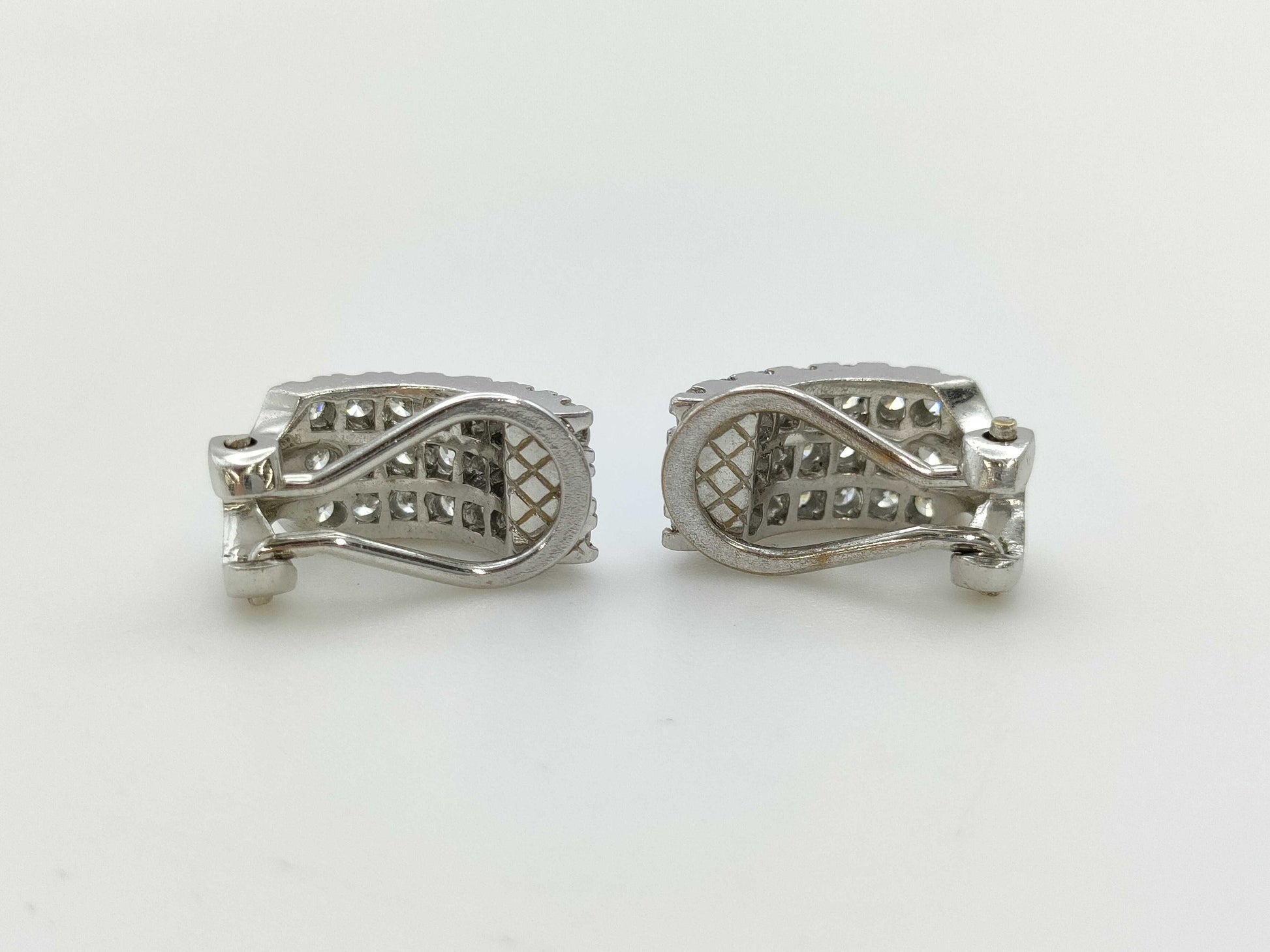 D0.50ct/0.50ct K18WG 5.8g Earrings