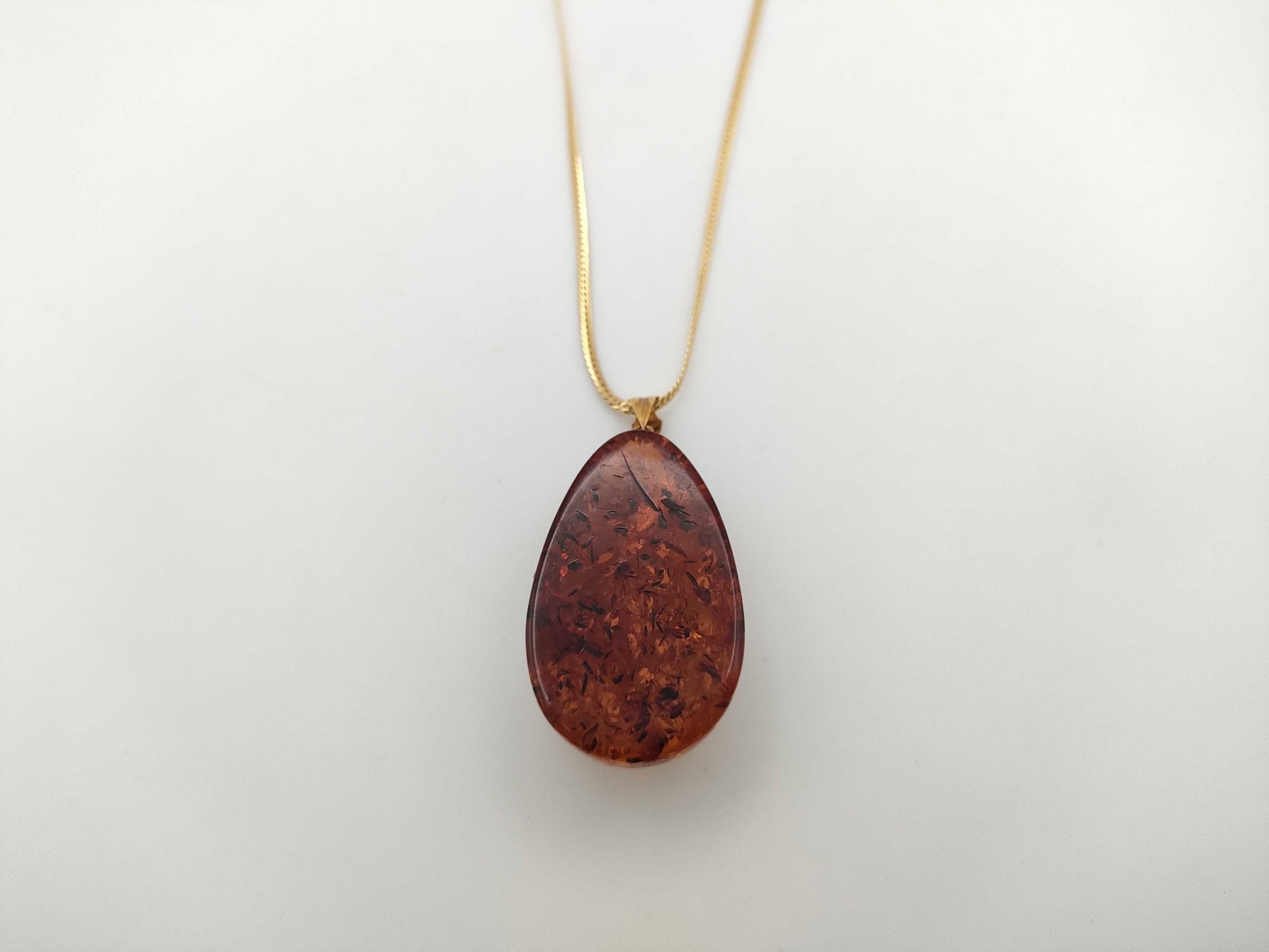 Colored Stone K18 10.9g Necklace