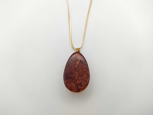 Colored Stone K18 10.9g Necklace