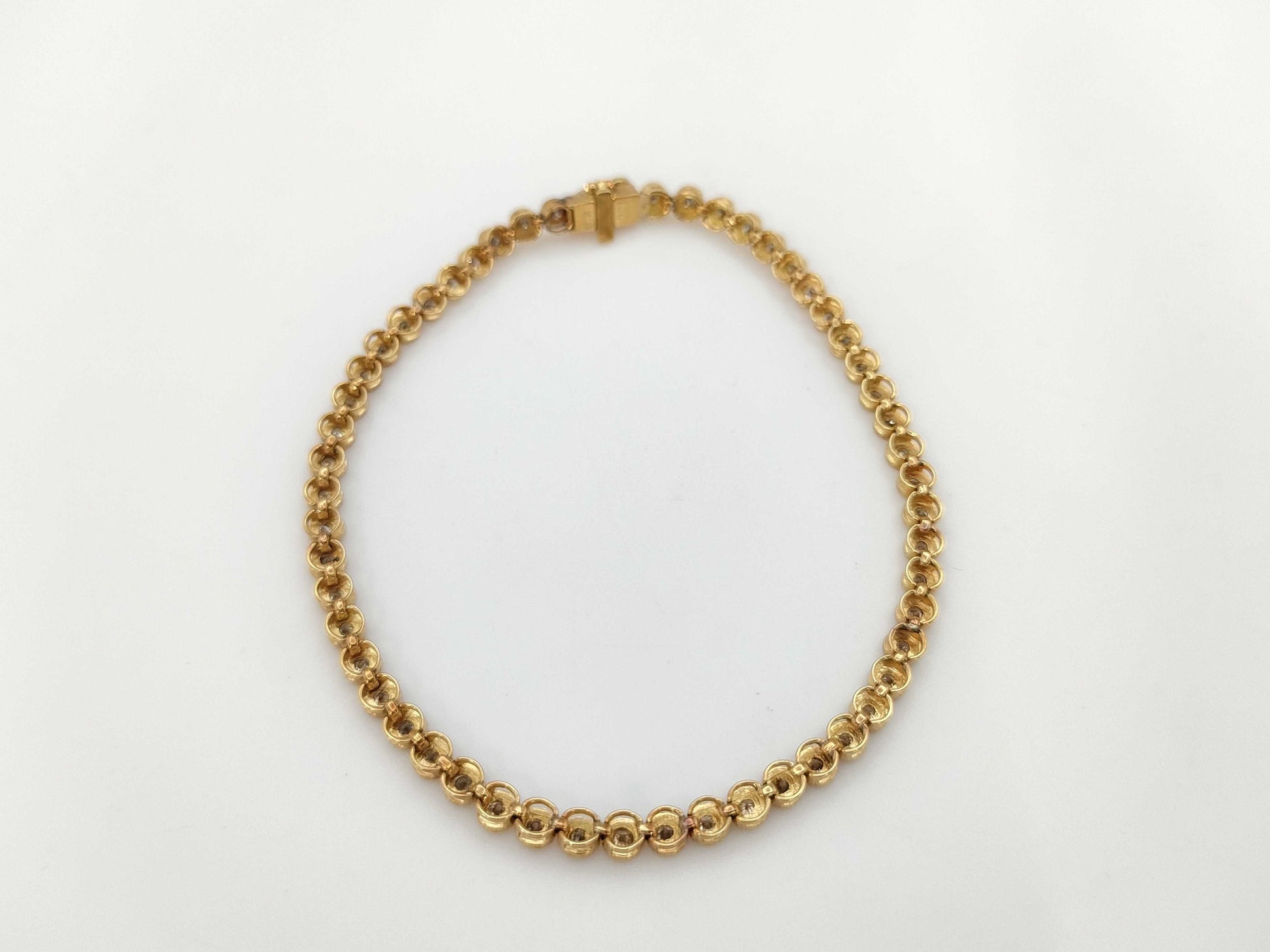 D1.00ct K18 7.0g Bracelet Bangle