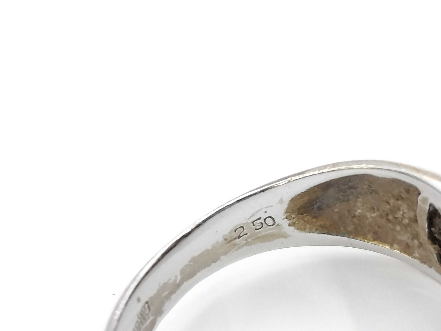 D2.5ct K18WG 5.0g Ring