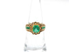 Emerald Diamond K18 5.2g Ring
