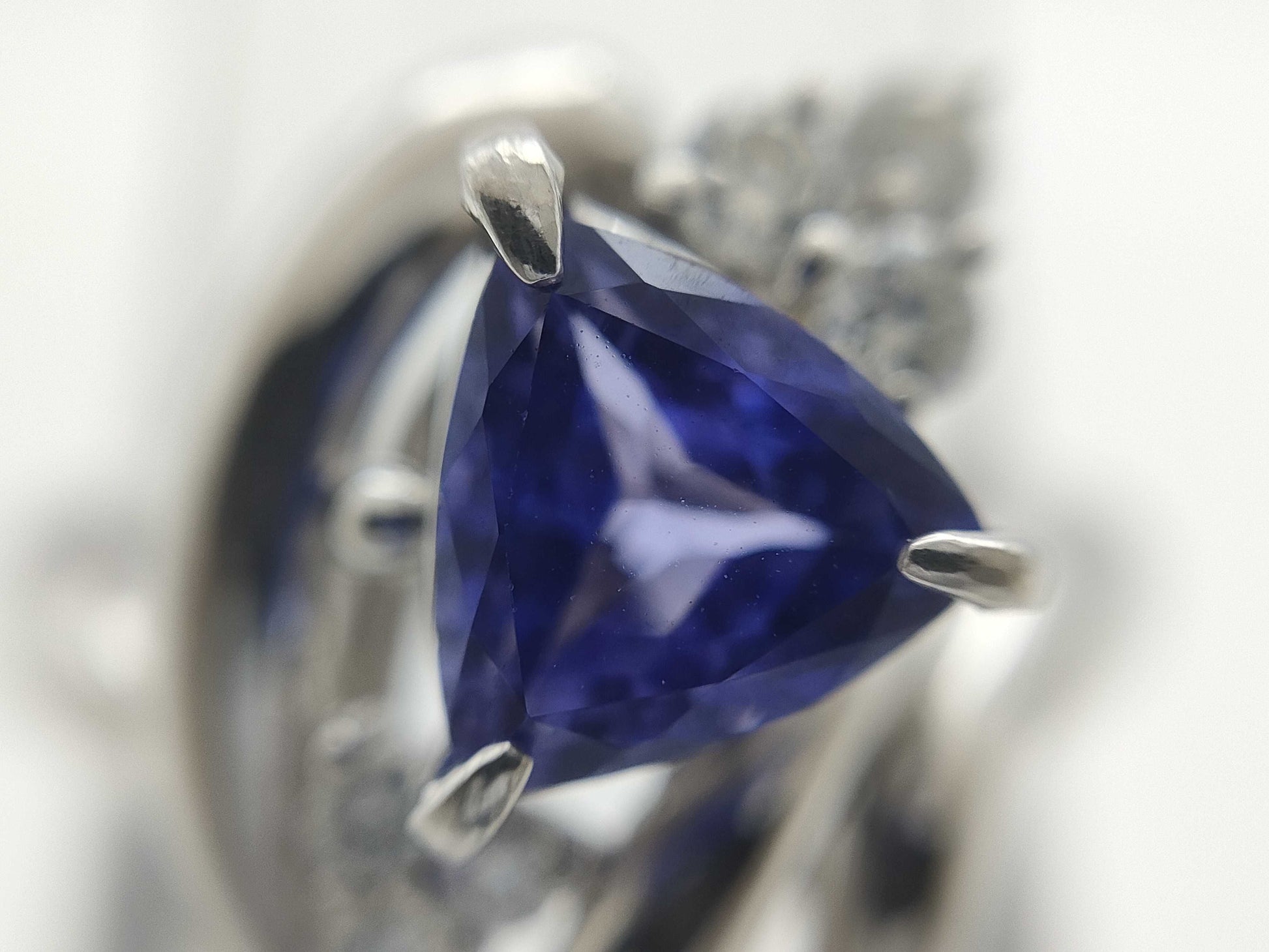 TZ1.44ct D0.24ct PT900 10.7g Ring