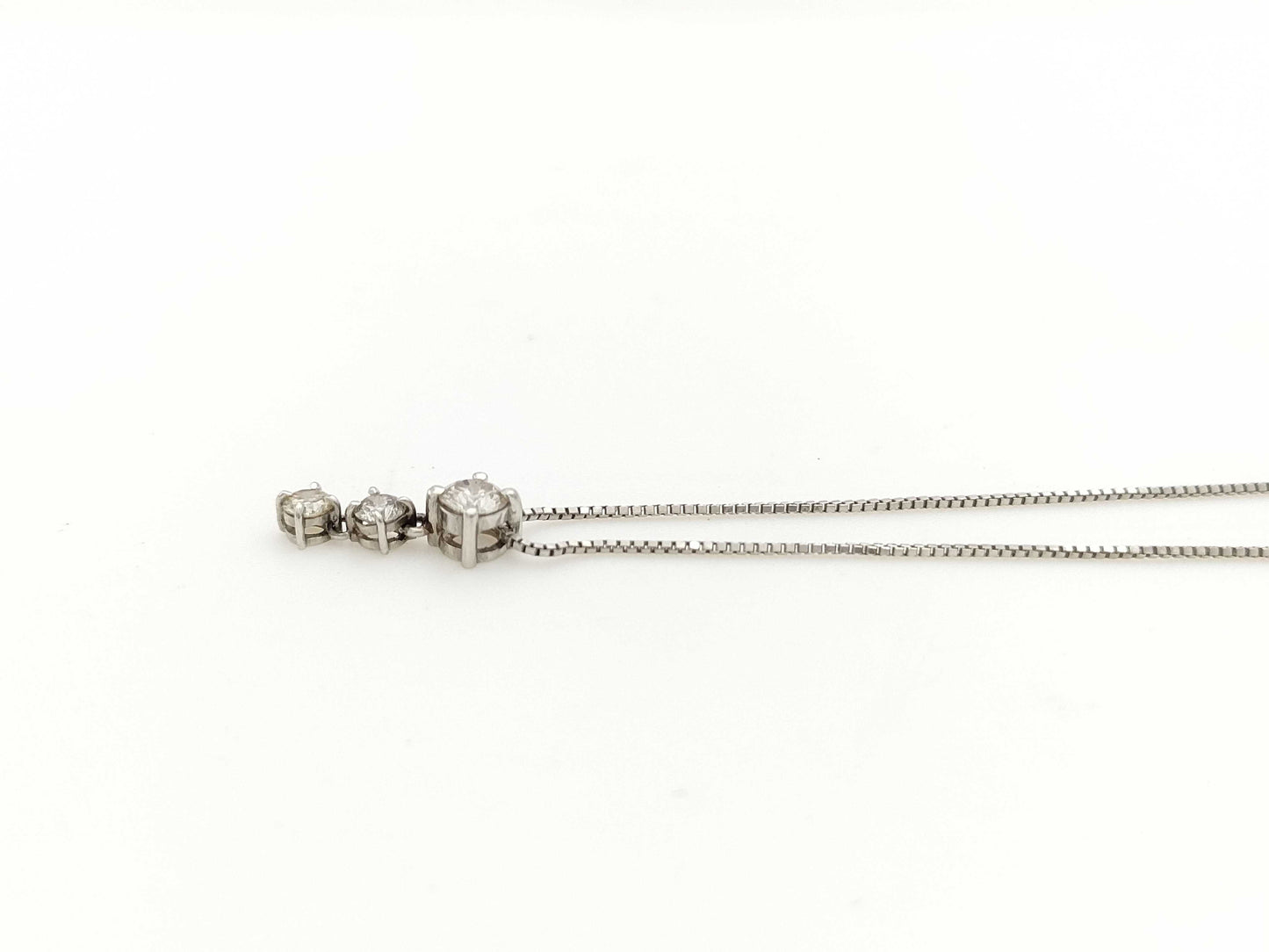 D0.51ct PT950/850 3.2g Necklace