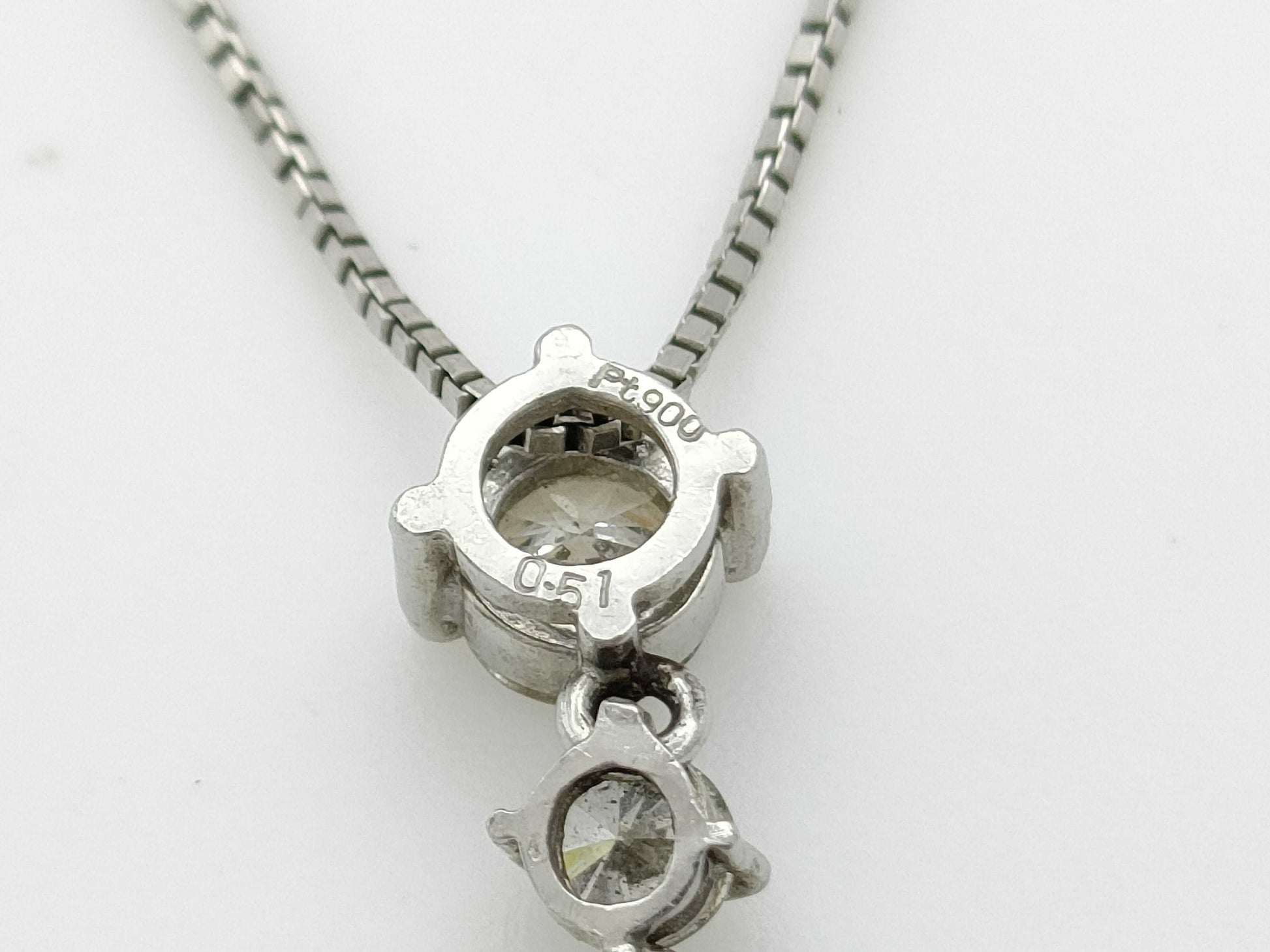 D0.51ct PT950/850 3.2g Necklace