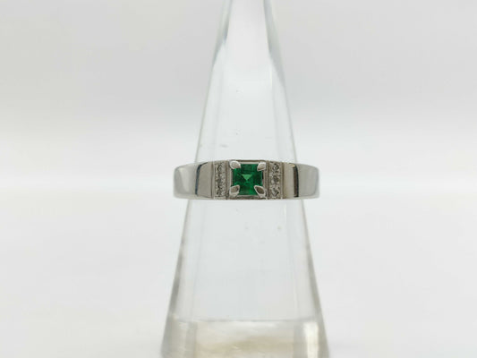 E0.28ct D0.03ct PT850 8.5g Ring