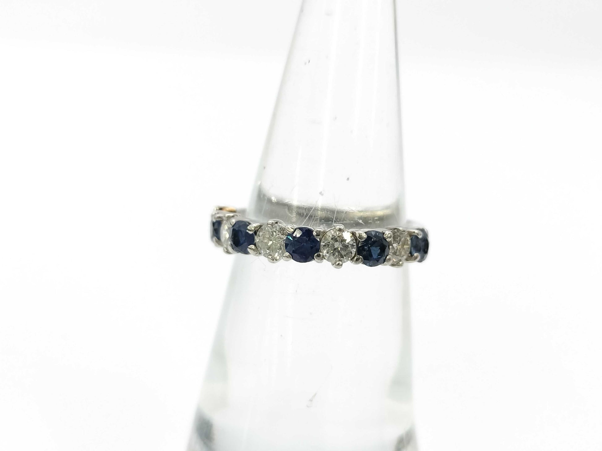S0.66ct D0.53ct PT900 4.2g Ring