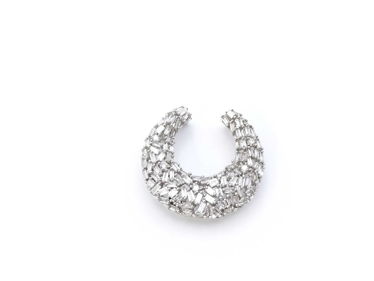 D0.50ct K18WG 1.6g Pendant Top