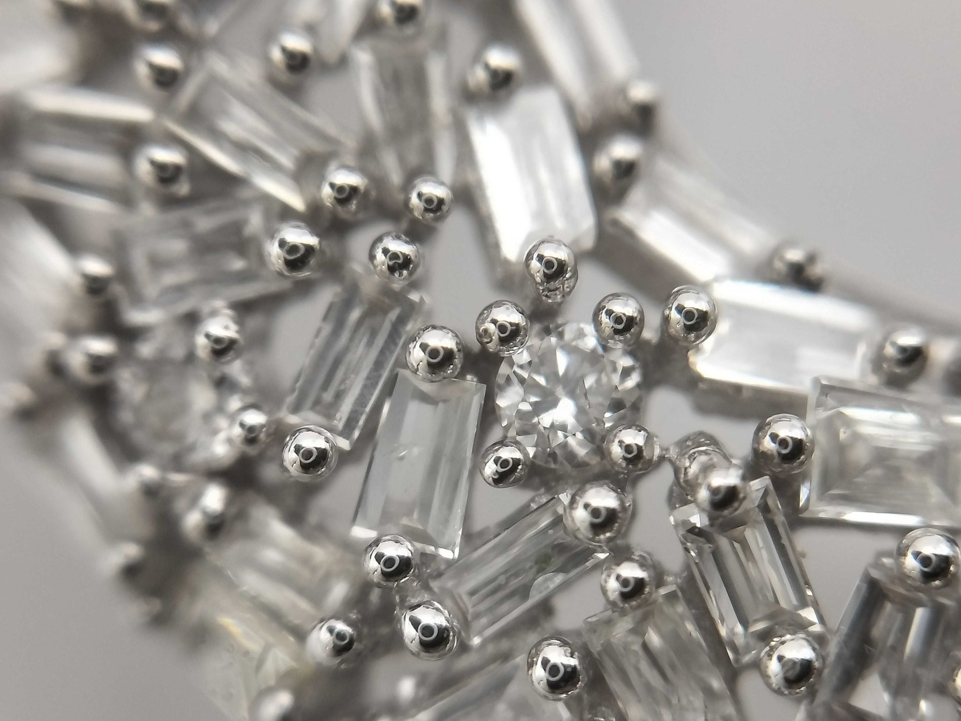 D0.50ct K18WG 1.6g Pendant Top