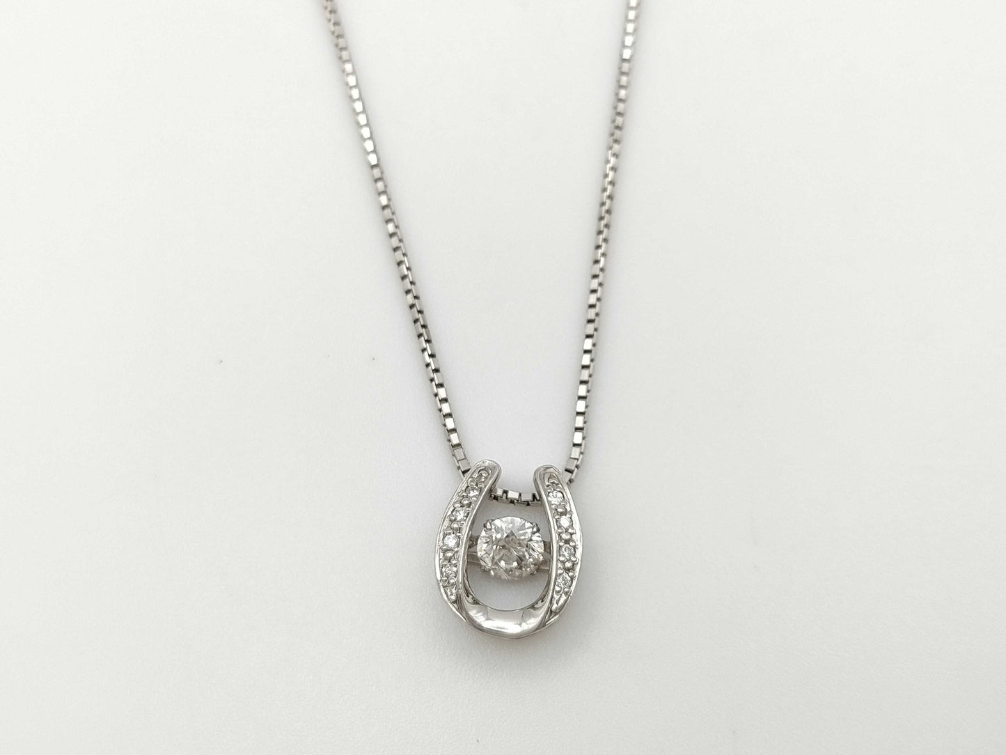 D0.501ct FD0.05ct PT900/850 7.5g Necklace
