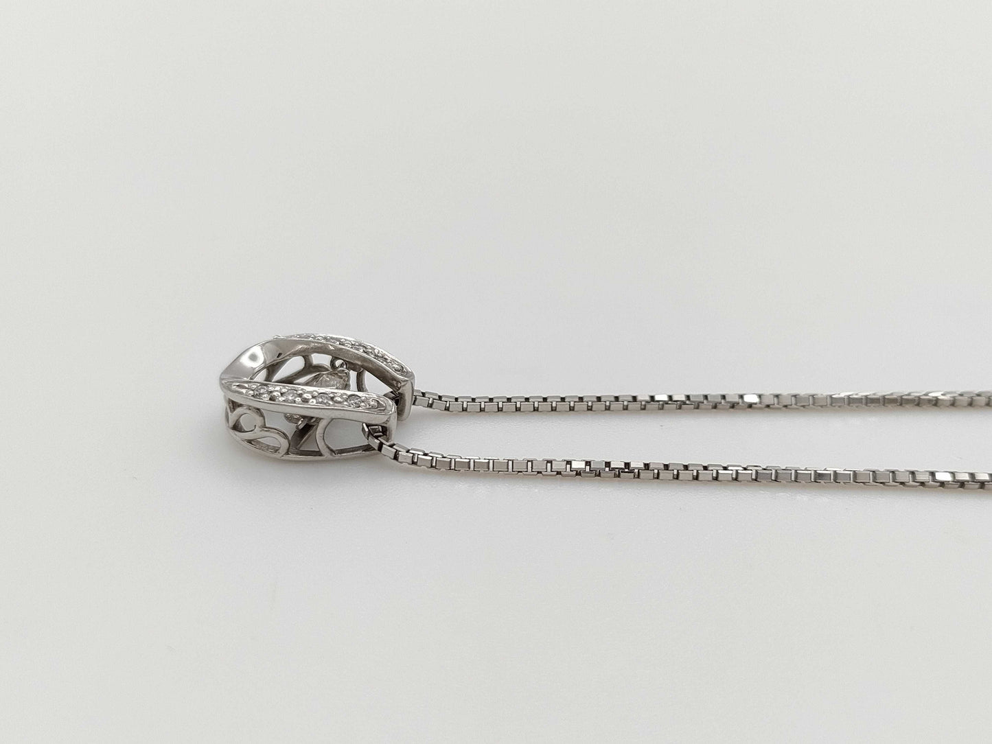 D0.501ct FD0.05ct PT900/850 7.5g Necklace