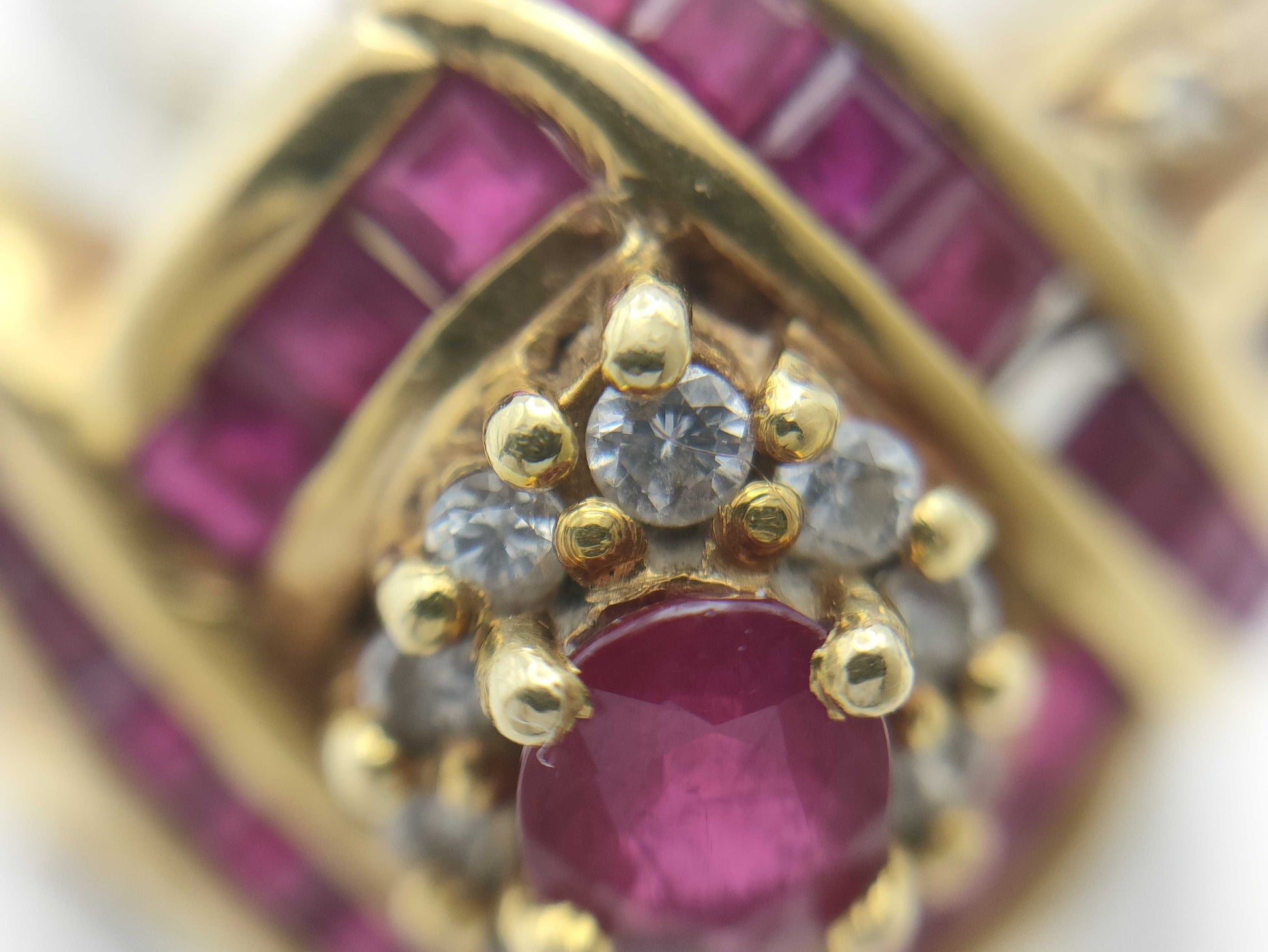 R2.12ct D0.17ct K18 5.7g Ring
