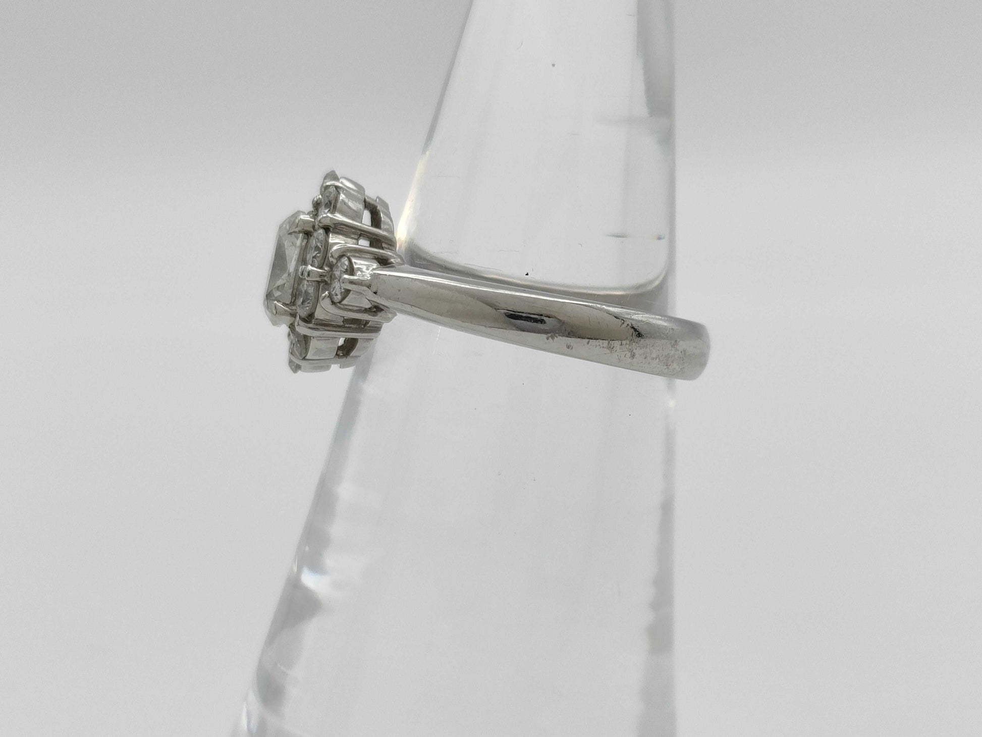 D0.609ct FD0.48ct PT900 6.3g Ring