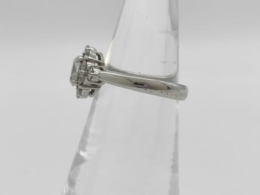 D0.609ct FD0.48ct PT900 6.3g Ring