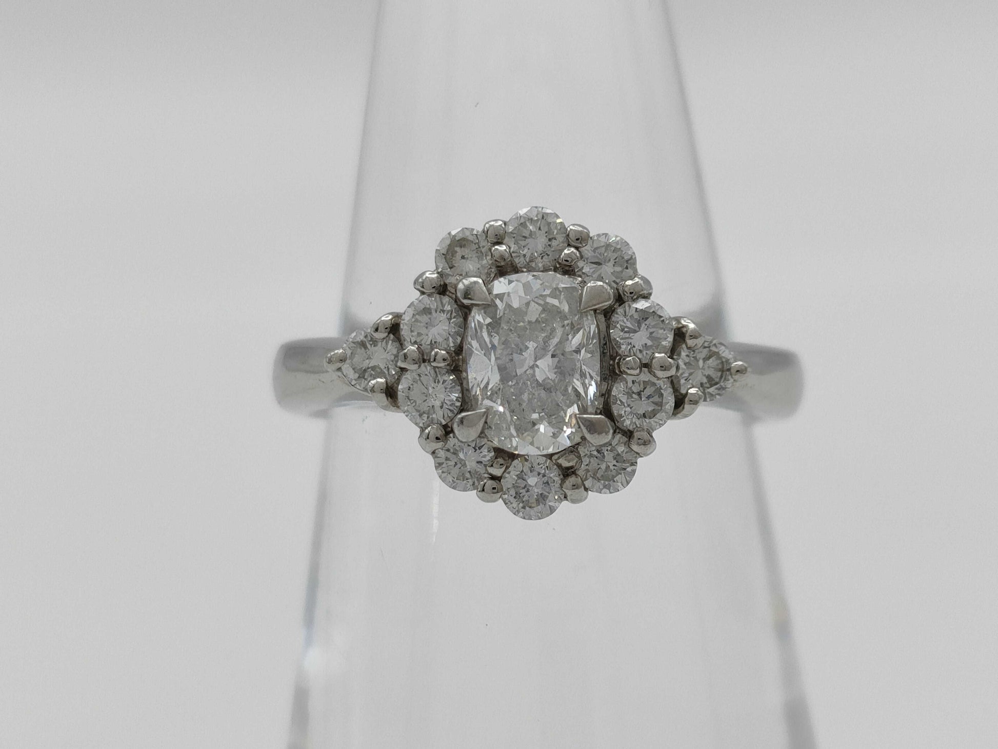 D0.609ct FD0.48ct PT900 6.3g Ring