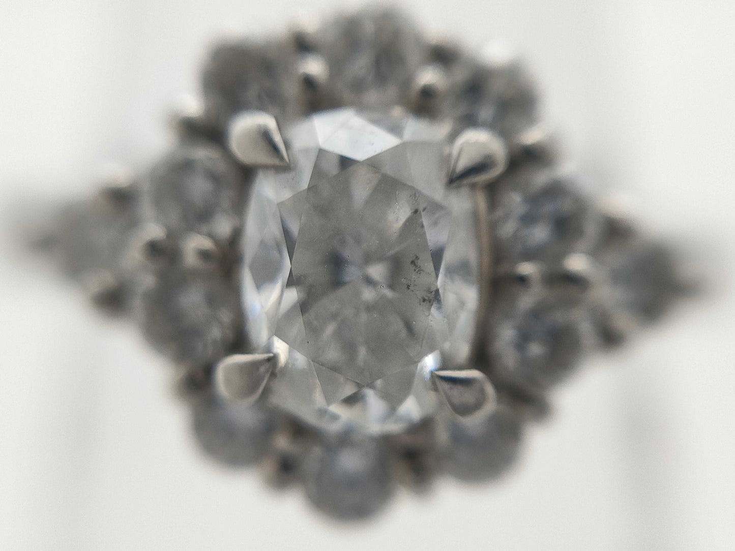 D0.609ct FD0.48ct PT900 6.3g Ring