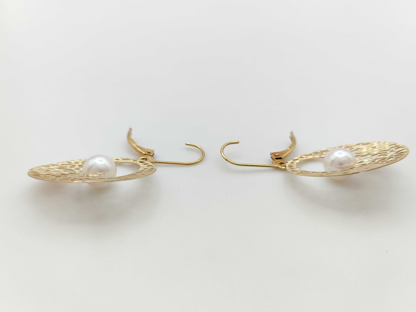 Pearl diameter approx. 7.0/7..1mm 750 3.5g earrings