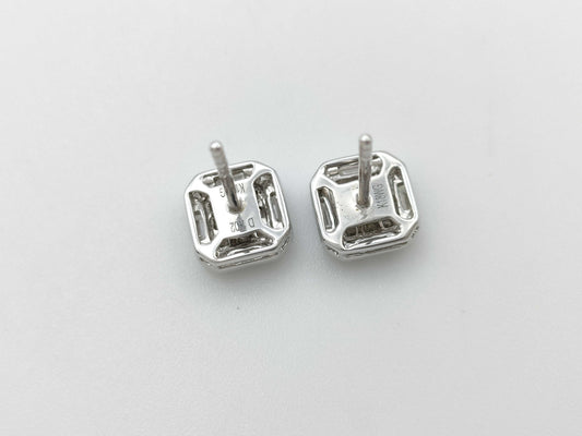 D1.02ct 750 3.5g Earrings