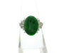 Colored Stone 1.87ct D0.24ct PT900 4.8g Ring