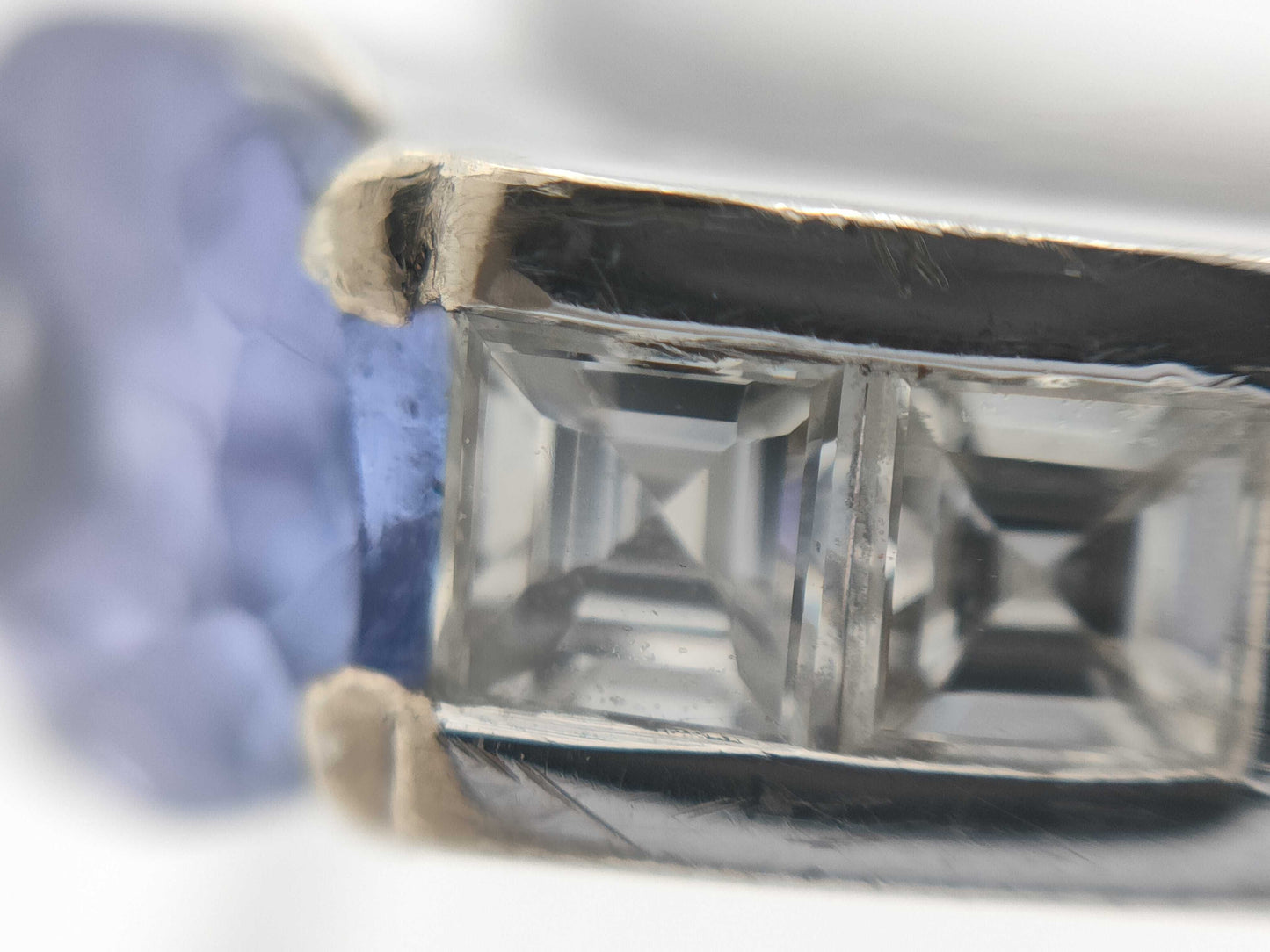 Tanzanite Diamond 750 6.0g Ring