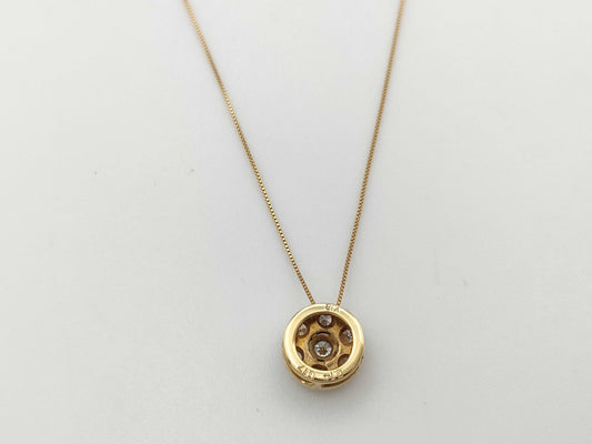 D0.14/0.17ct K18 2.3g Necklace