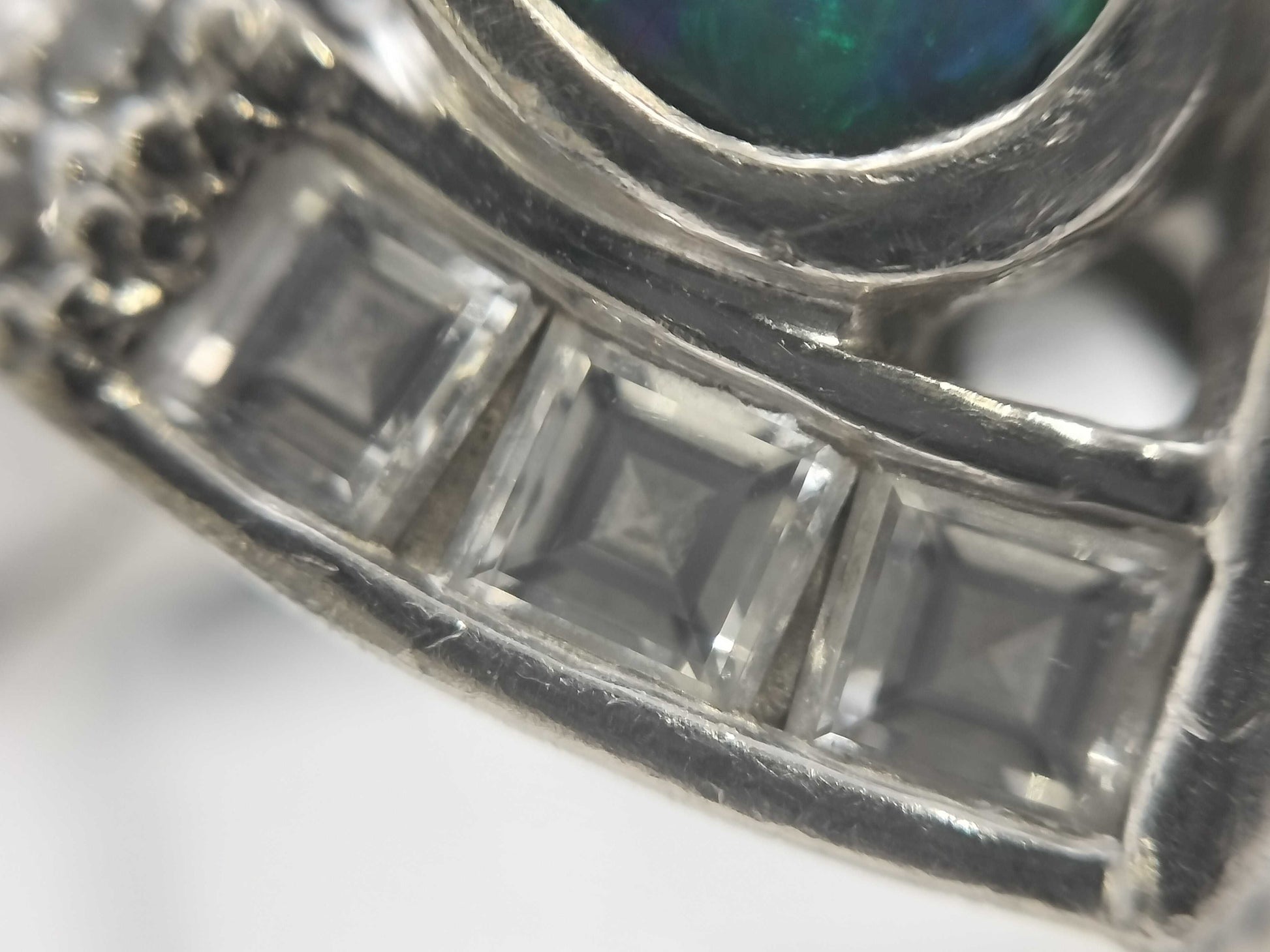 OP0.72ct D0.89ct PT900 11.3g Ring