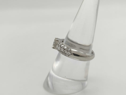 D0.89ct/0.567ct PT900 8.2g Ring