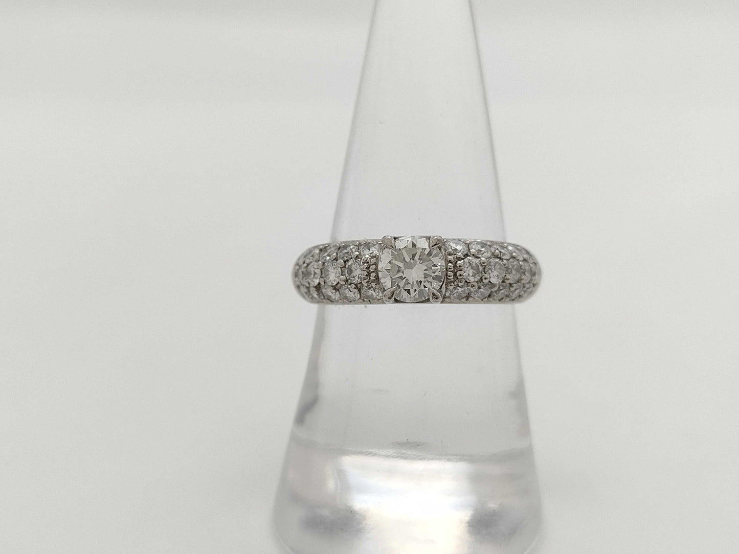 D0.89ct/0.567ct PT900 8.2g Ring