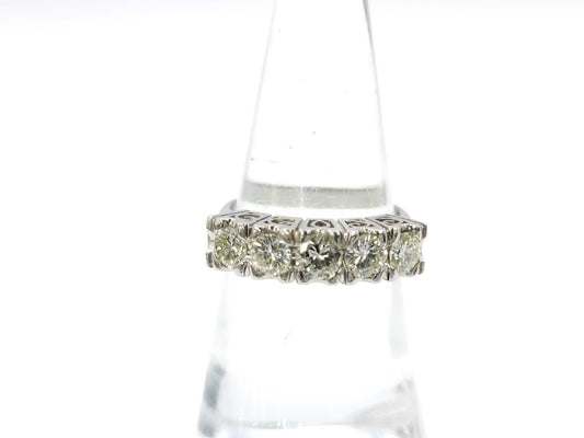 D1.01ct PT850 5.1g Ring
