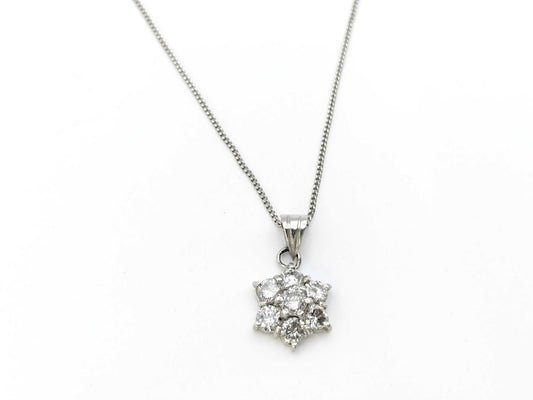 D1.00ct PT900/850 3.1g Necklace