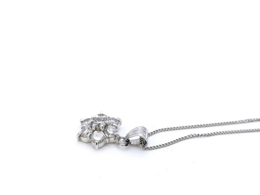 D1.00ct PT900/850 3.1g Necklace