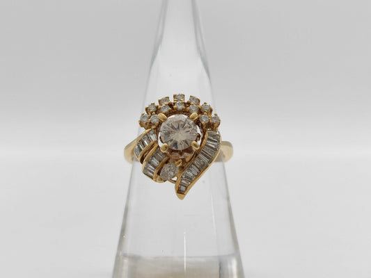 D0.75ct/0.64ct K18 6.3g Ring
