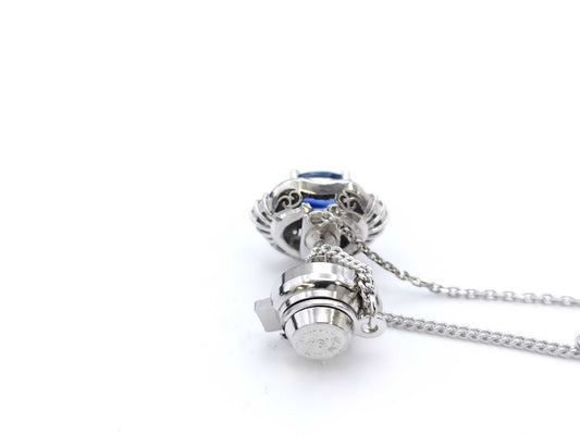 S1.47ct D0.76ct PT900 4.7g Tie Pin Cuffs