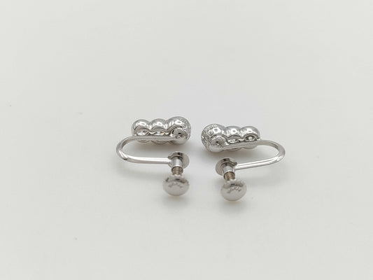 Diamond PT900/K14WG 2.3g Earrings