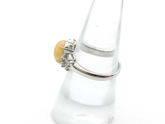 OP0.97ct D0.31ct PT900 5.4g Ring