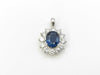 S1.62ct D0.99ct PT900 3.7g Pendant Top