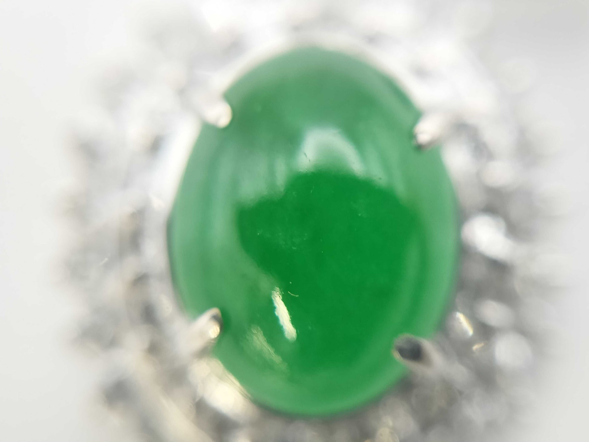 Jade D0.55ct PM900 4.2g Pendant Top