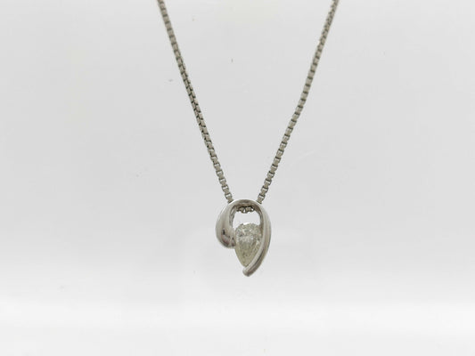 D0.32ct PT900/PT850 5.5g Necklace