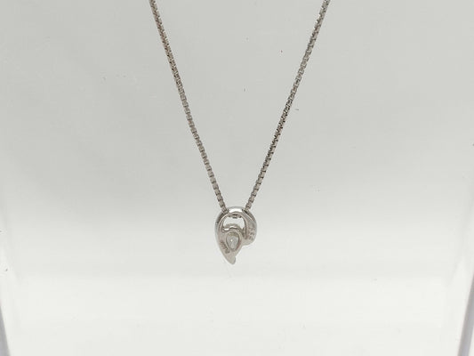 D0.32ct PT900/PT850 5.5g Necklace